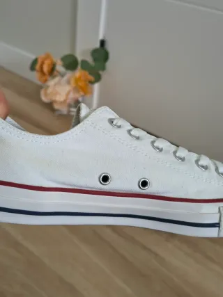 Converse talla 40 color blanco