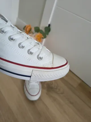 Converse talla 40 color blanco