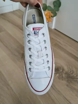 Converse talla 40 color blanco