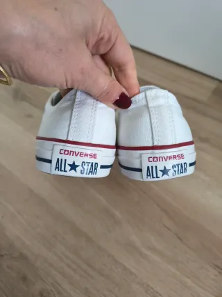 Converse talla 40 color blanco