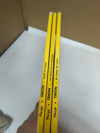 3 Comics tapa dura Tintín