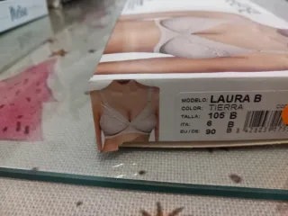 Sujetador Selene Laura sin aros beige