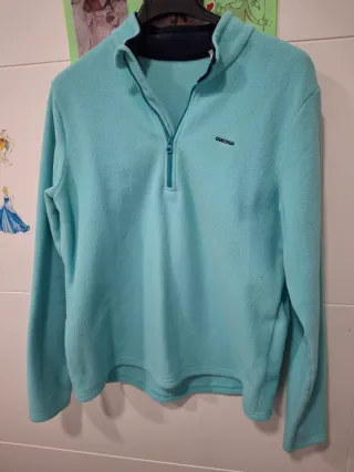 Forro polar mujer Quechua azul