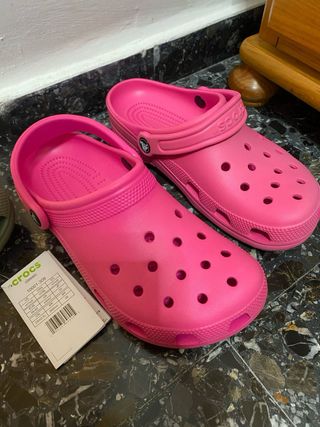 Zapatillas Crocs Mujer Rosa