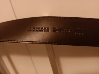 Cinturón Burberry Clásico Beige y Marrón