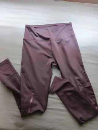 Leggings largos malva