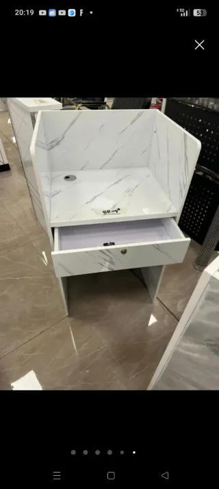 Mostrador de recepción pequeño