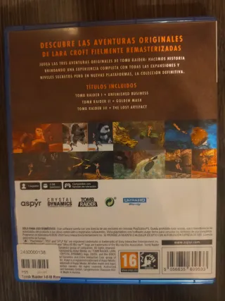 Tomb Raider I-II-III Remastered PS5