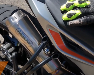 Tubo de escape Arrow KTM DUKE 890