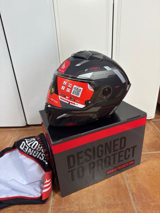 Casco MT Atom 2 SV Nuevo con etiquetas.