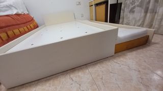 2 Camas Nido Madera Maciza 90x90cm y 90x 200cm