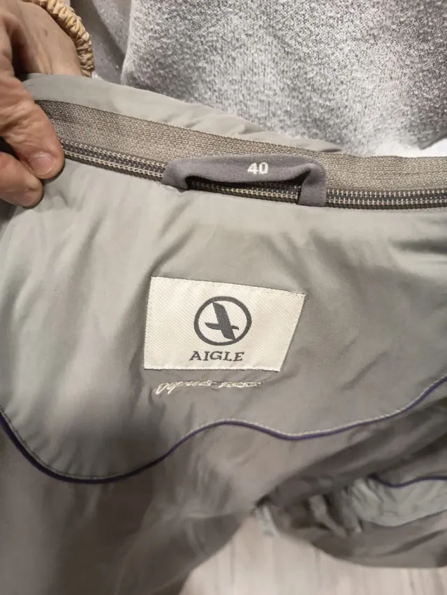 Abrigo Aigle gris talla L