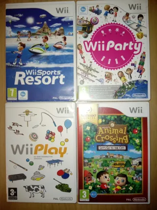 16 juegos Wii