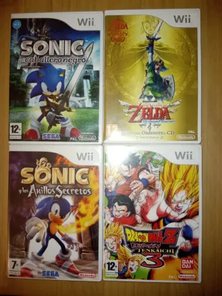 16 juegos Wii
