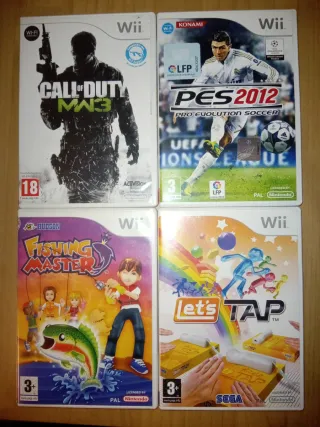 16 juegos Wii