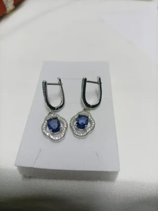 Preciosos,Pendientes Plata Ley 925