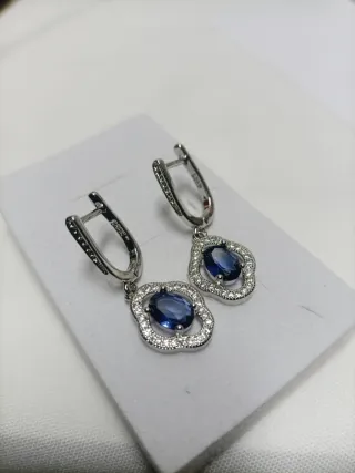Preciosos,Pendientes Plata Ley 925