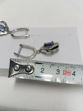 Preciosos,Pendientes Plata Ley 925