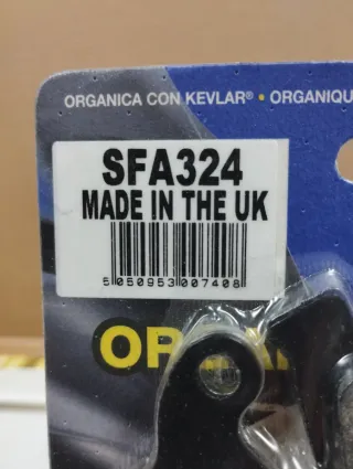 Pastillas Freno EBC SFA324 Scooter Made in UK