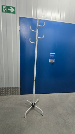 Perchero Unimasa 8 Brazos Blanco
