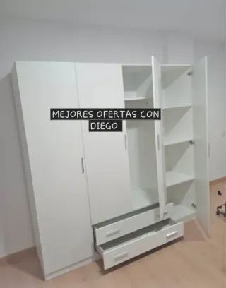 Armario Armario de madera 2,3,4 puertas