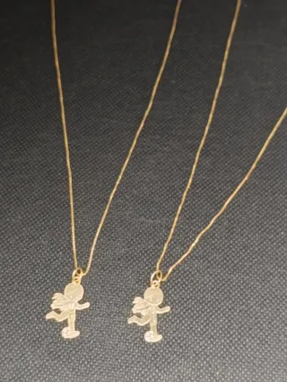 Colgante niña futbolista 16