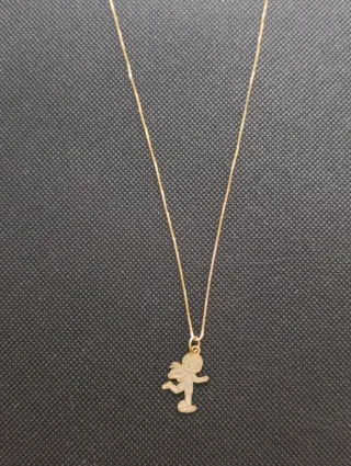 Colgante niña futbolista 16