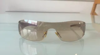 Occhiali da sole Emporio Armani da uomo marrone/oro