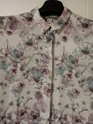 Camicetta donna fantasia floreale tg 42