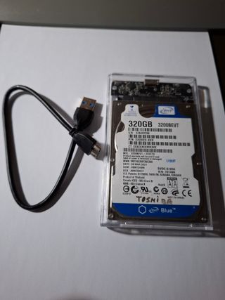 Disco rigido SATA Toshiba da 320 GB 2,5