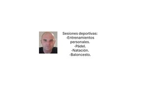 Sesiones deportivas.