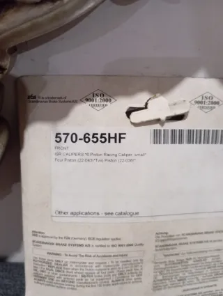 Pastillas Freno SBS 655HF Street Ceramic