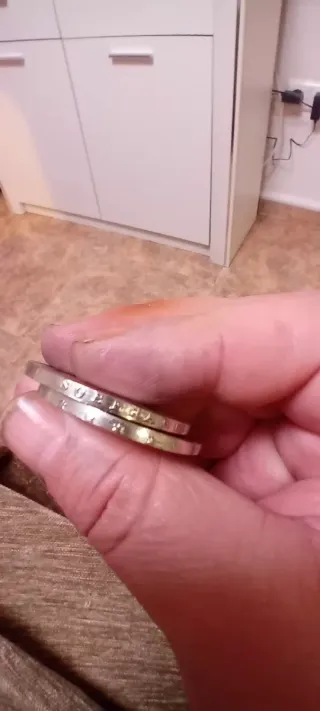 Lote 2 Monedas Plata 5 Pesetas 1870,