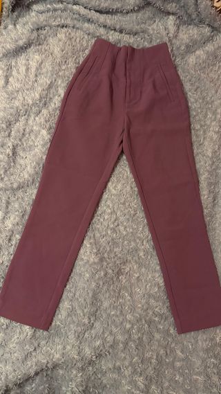 Pantalón de vestir morado
