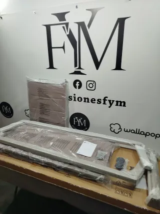 TUMBONA ALUMINIO TEXTILENO TOPO