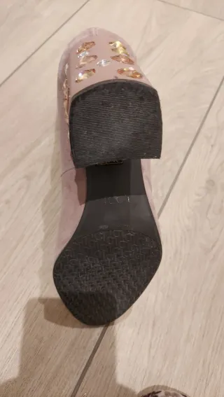 Zapatos Lodi rosa empolvado t.39 tacón 9cm