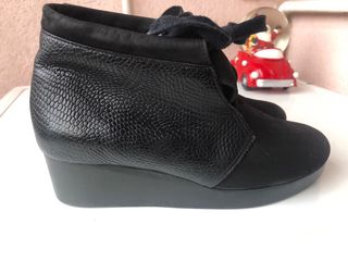 Botines Arche Negros Piel Talla 37