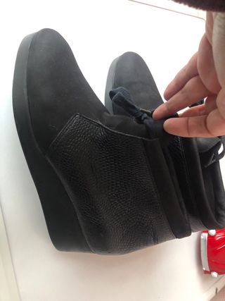 Botines Arche Negros Piel Talla 37