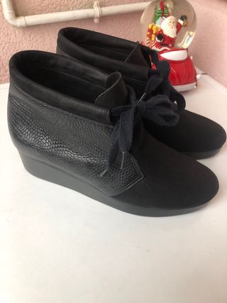 Botines Arche Negros Piel Talla 37