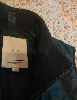 Chaleco acolchado sin mangas