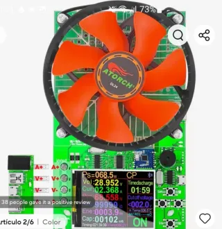 Probador de Batería DL24 ATORCH