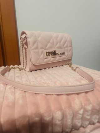 Borsa Cavalli Class rosa trapuntata