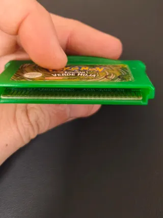 Pokemon Verde Hoja Edición Nintendo GBA