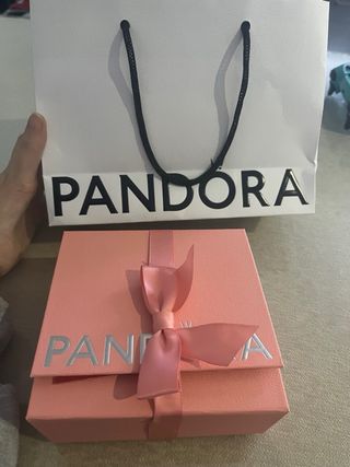 Doble Gargantilla Pandora Plata