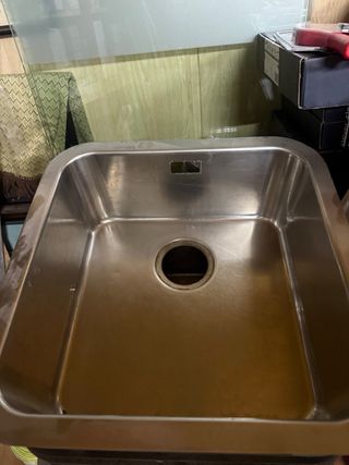 Fregadero de acero inoxidable