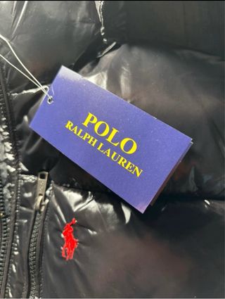 Chaqueta Polo Ralph Lauren Negra Brillante