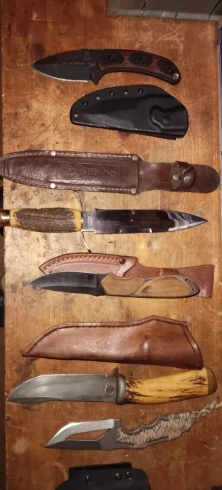 Cuchillos de mi colección personal.