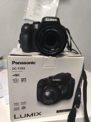 Panasonic Lumix DC-FZ82 Cámara Digital Negra