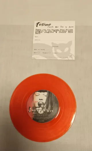 Vinilo Feline - Just As You Are (Red Vinyl)