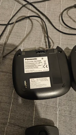 Teléfono Inalámbrico Panasonic Negro